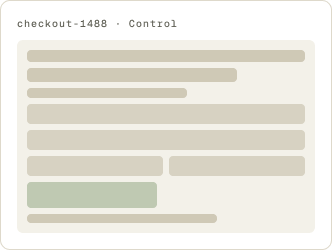 Control wireframe