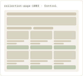 Control wireframe