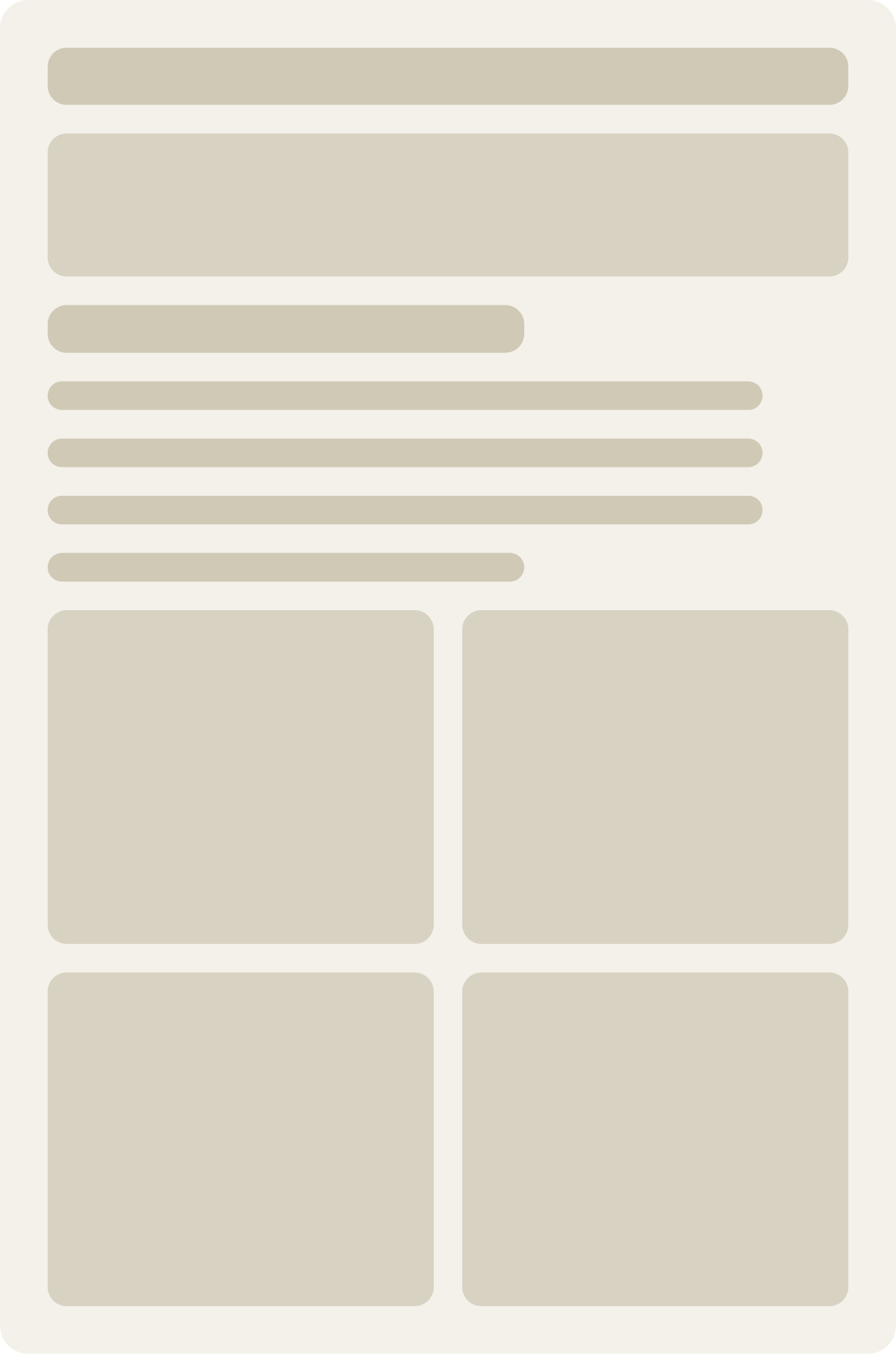 Control wireframe