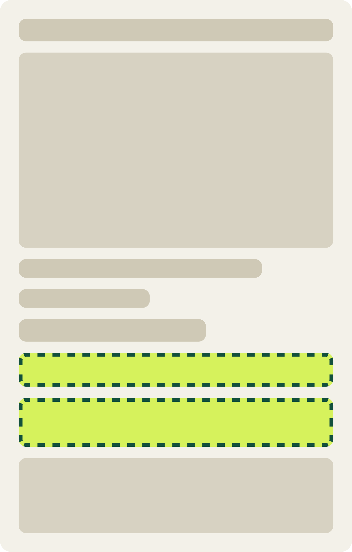 Var B: Add to Cart + date field wireframe