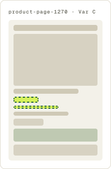 Var C: Var B + pay later moved wireframe