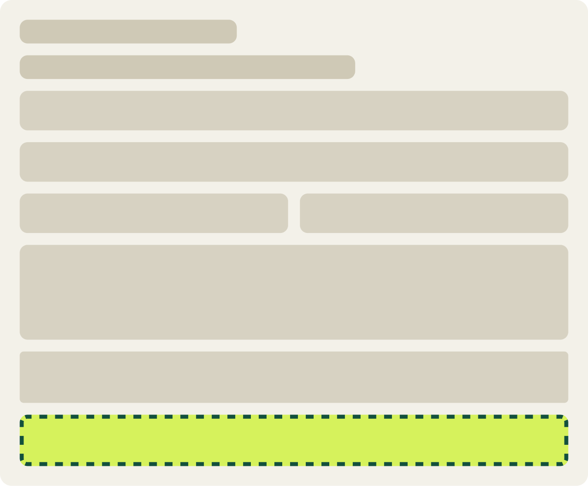 Var B: Checkout focus wireframe