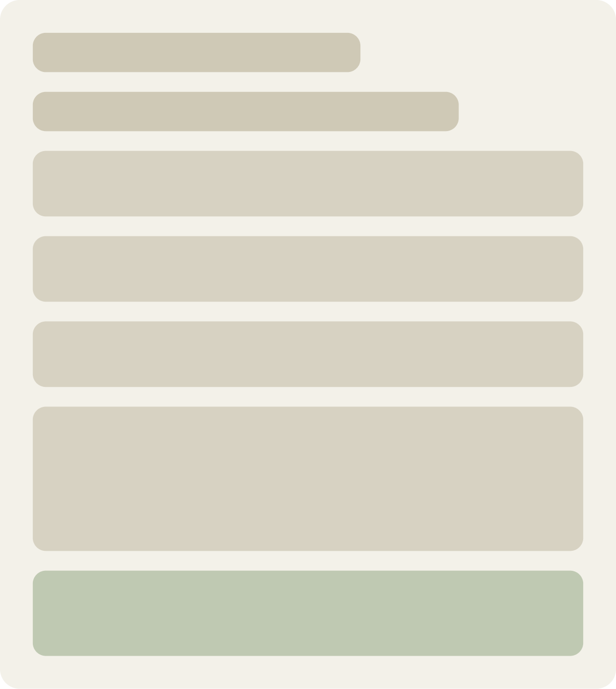 Control wireframe