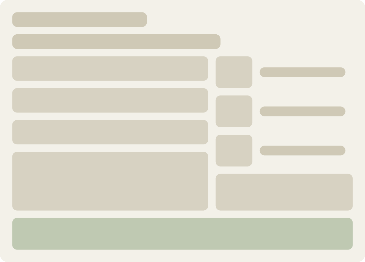 Control wireframe