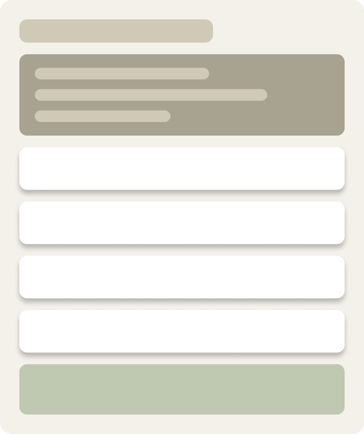 Control wireframe