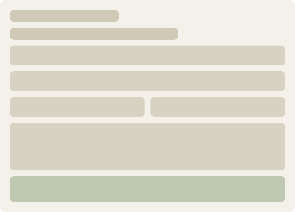 Control wireframe