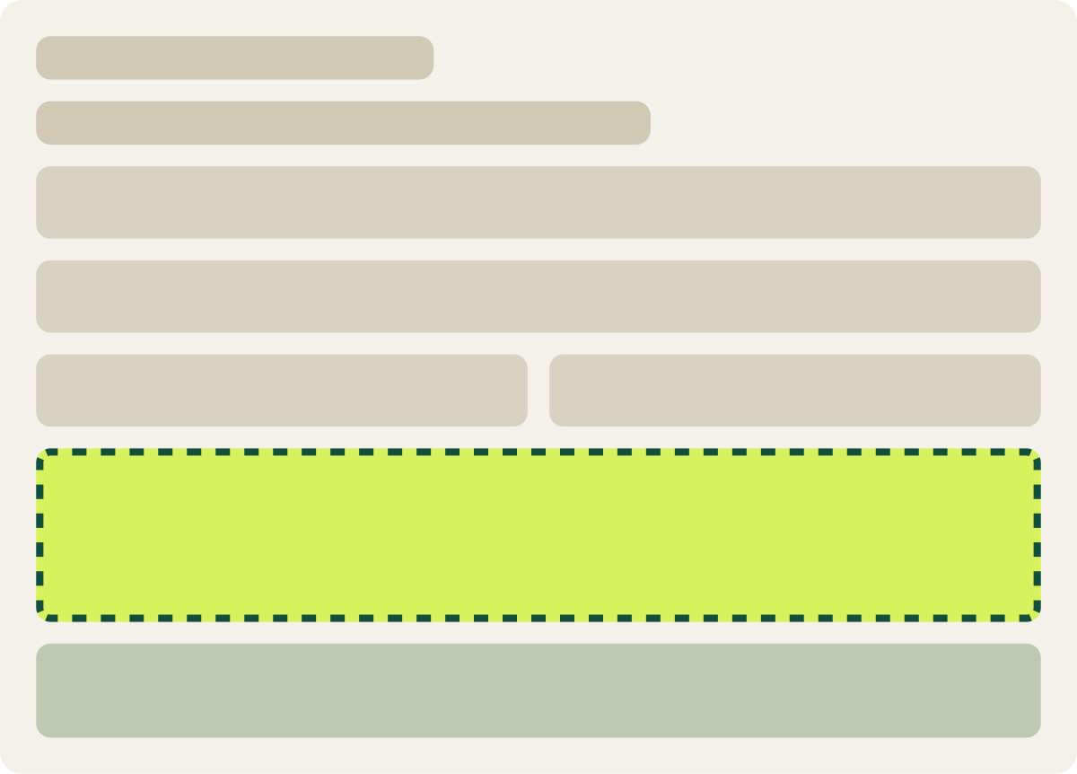 Var A: Grouped shipping options wireframe