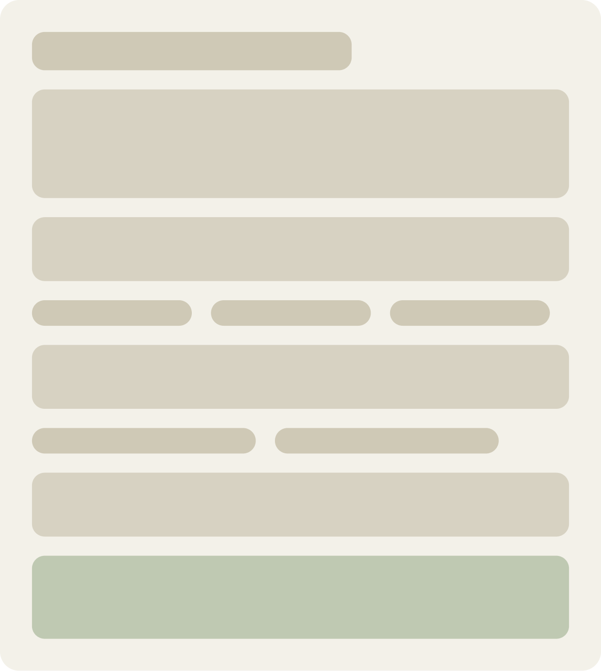 Control wireframe
