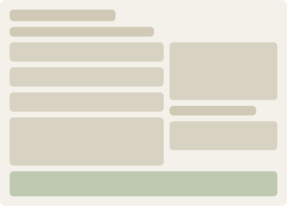 Control wireframe