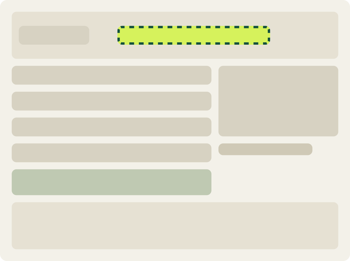 Var A: Most trusted wireframe