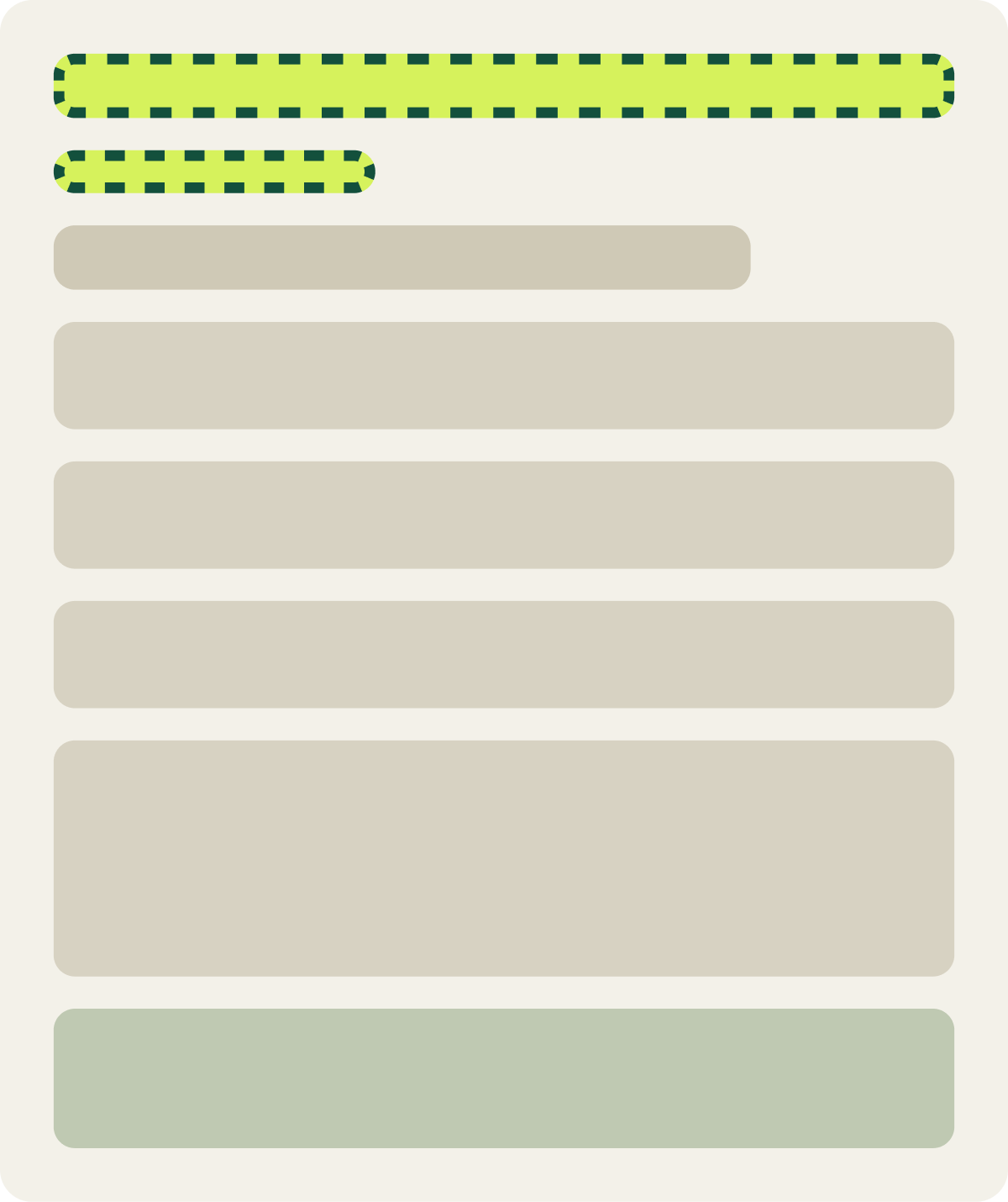 Var A: Cart + Log In wireframe