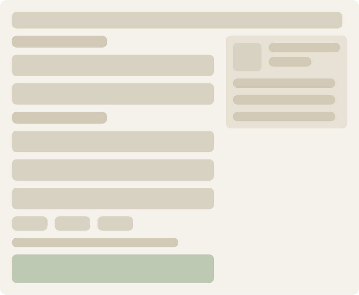 Control wireframe