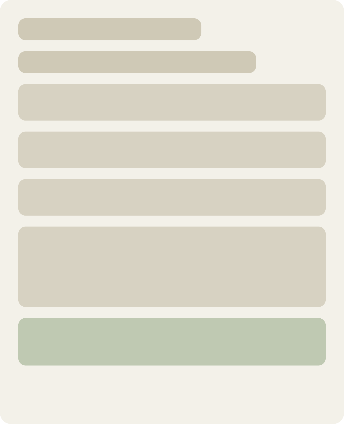 Control wireframe