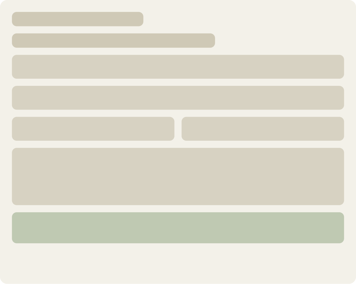 Control wireframe