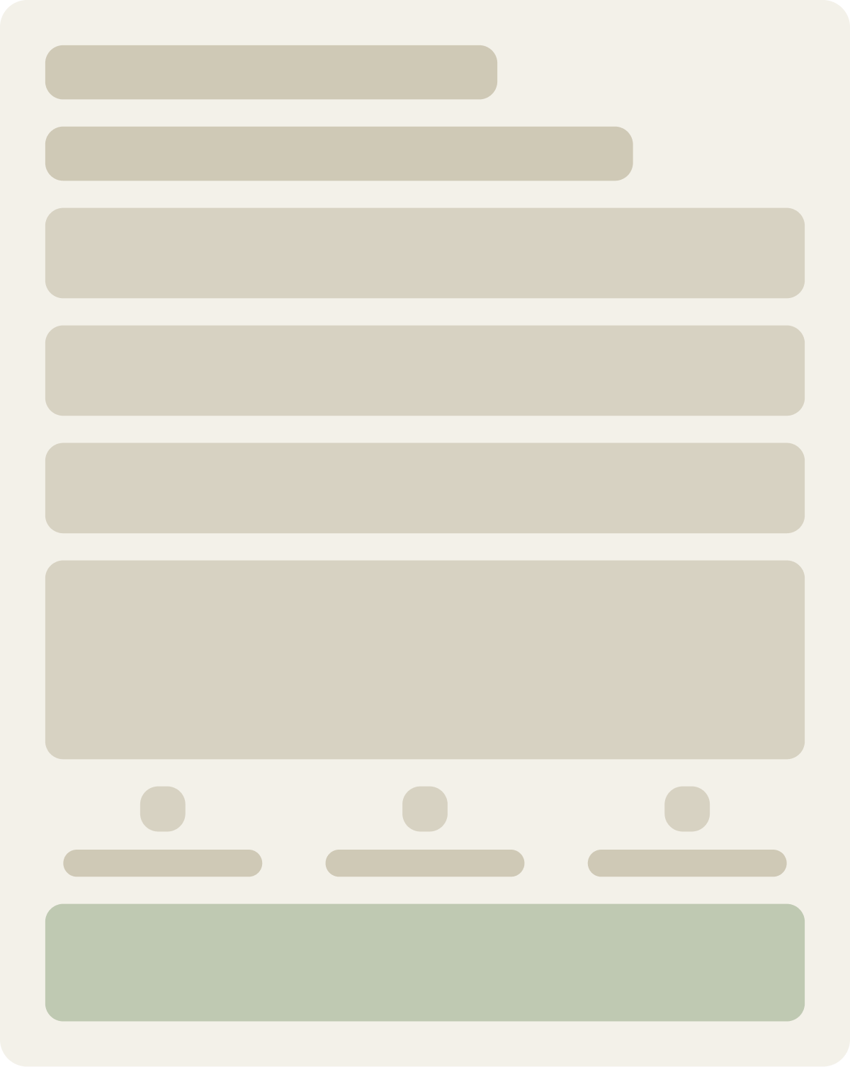 Control wireframe