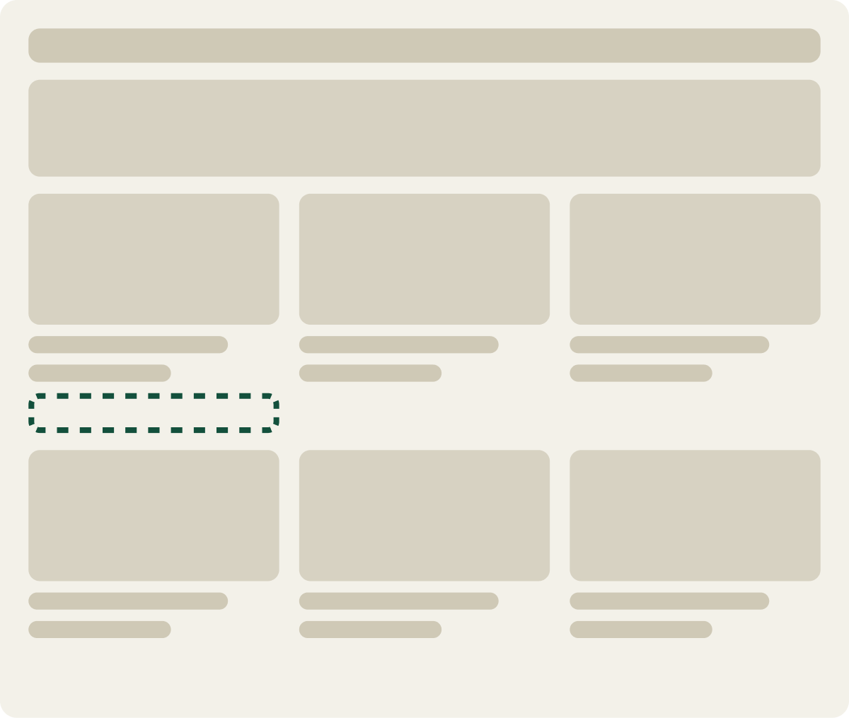Var A: Card button removed wireframe