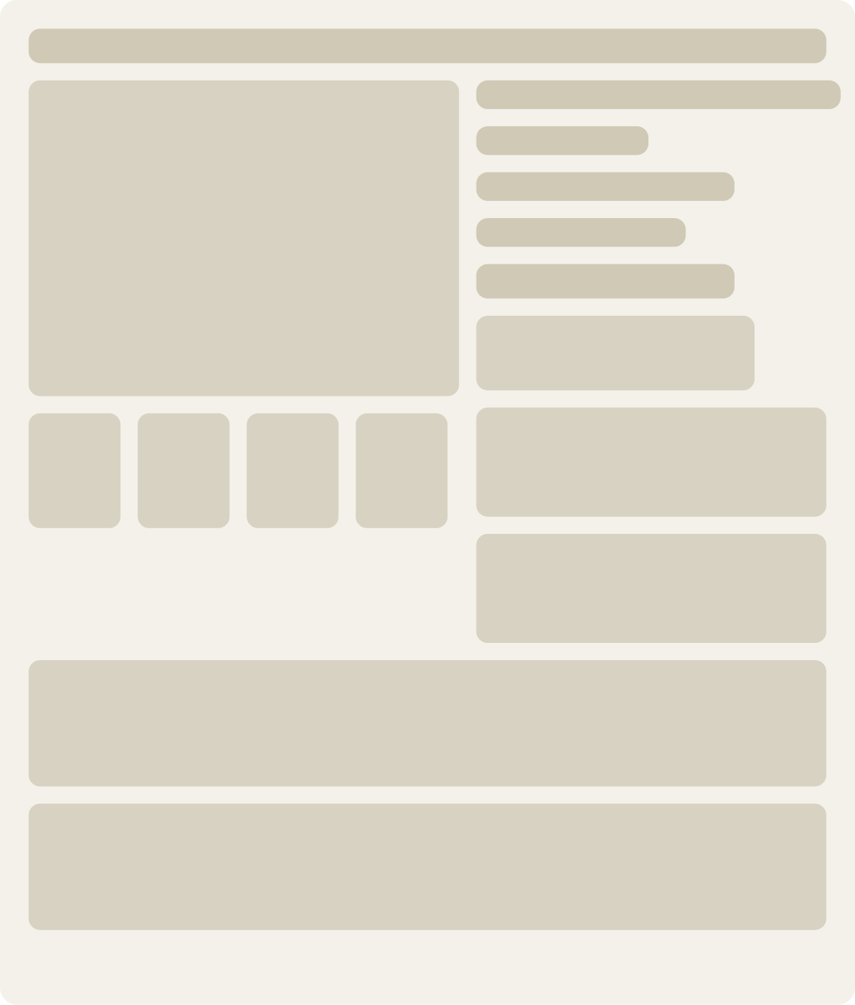 Control wireframe