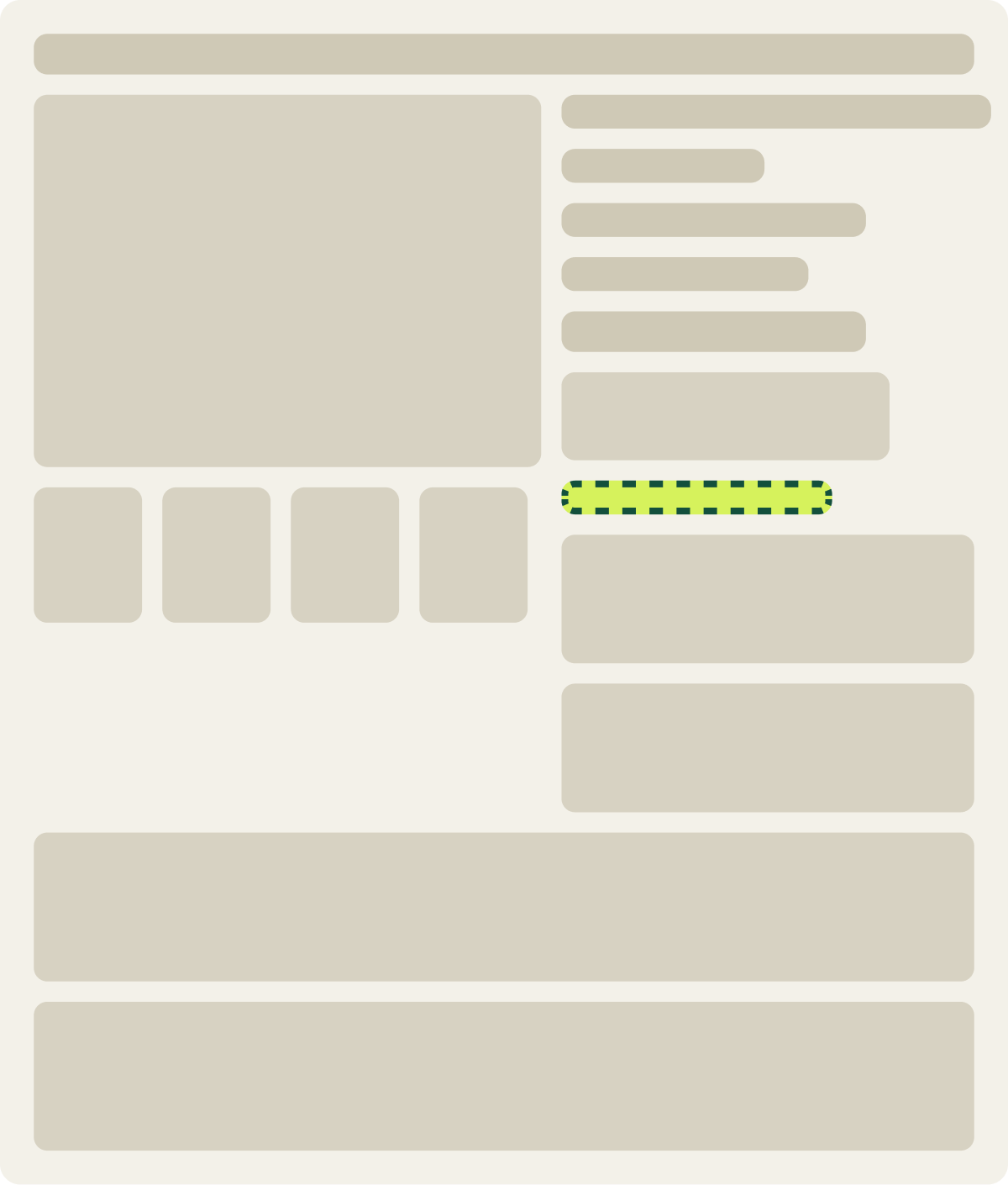 Var A: Consultation link wireframe