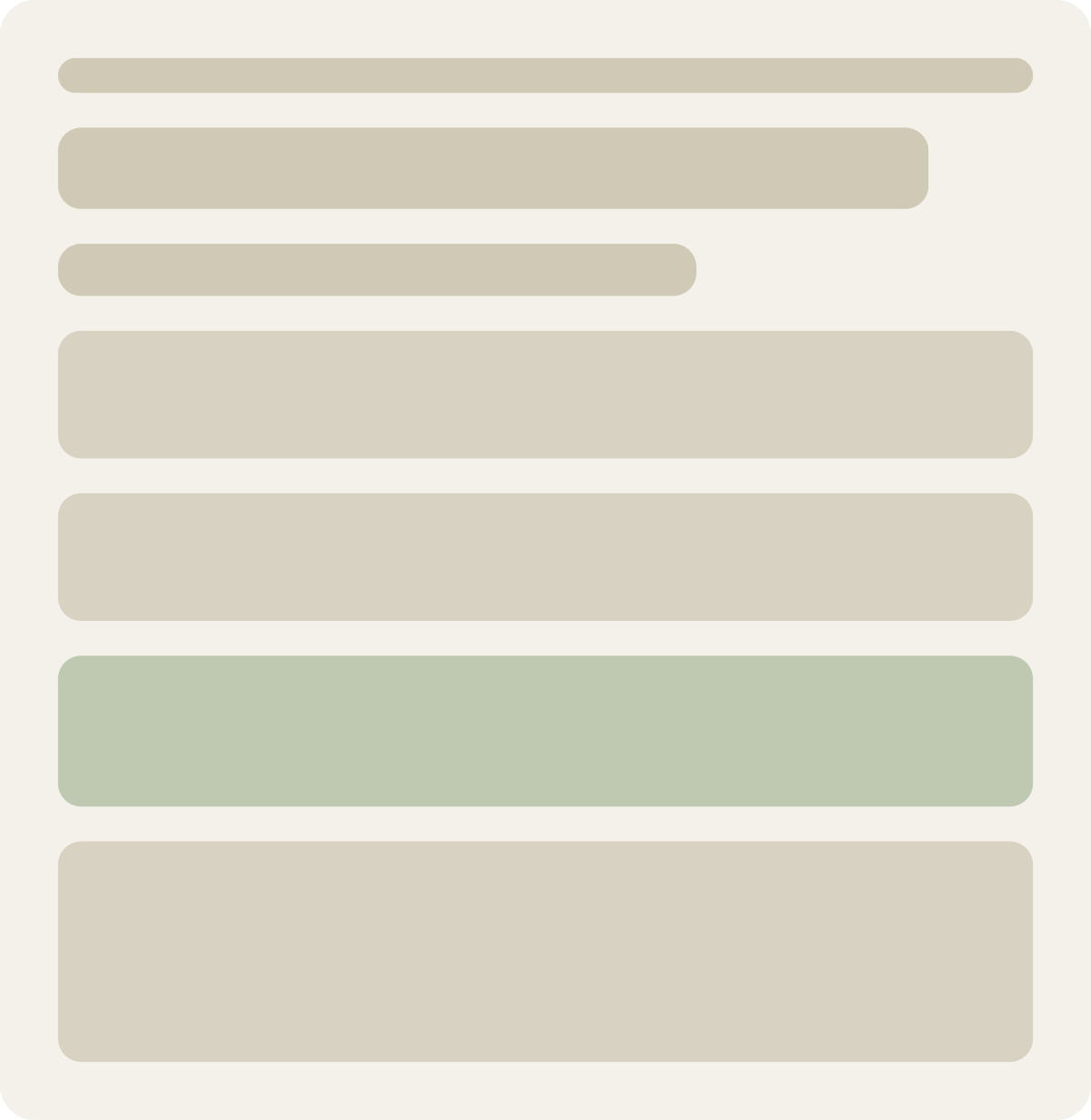 Control wireframe