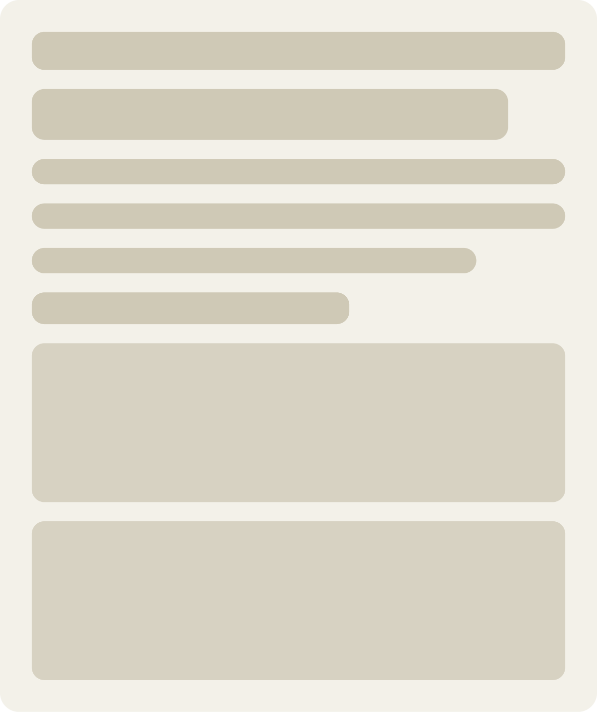 Control wireframe