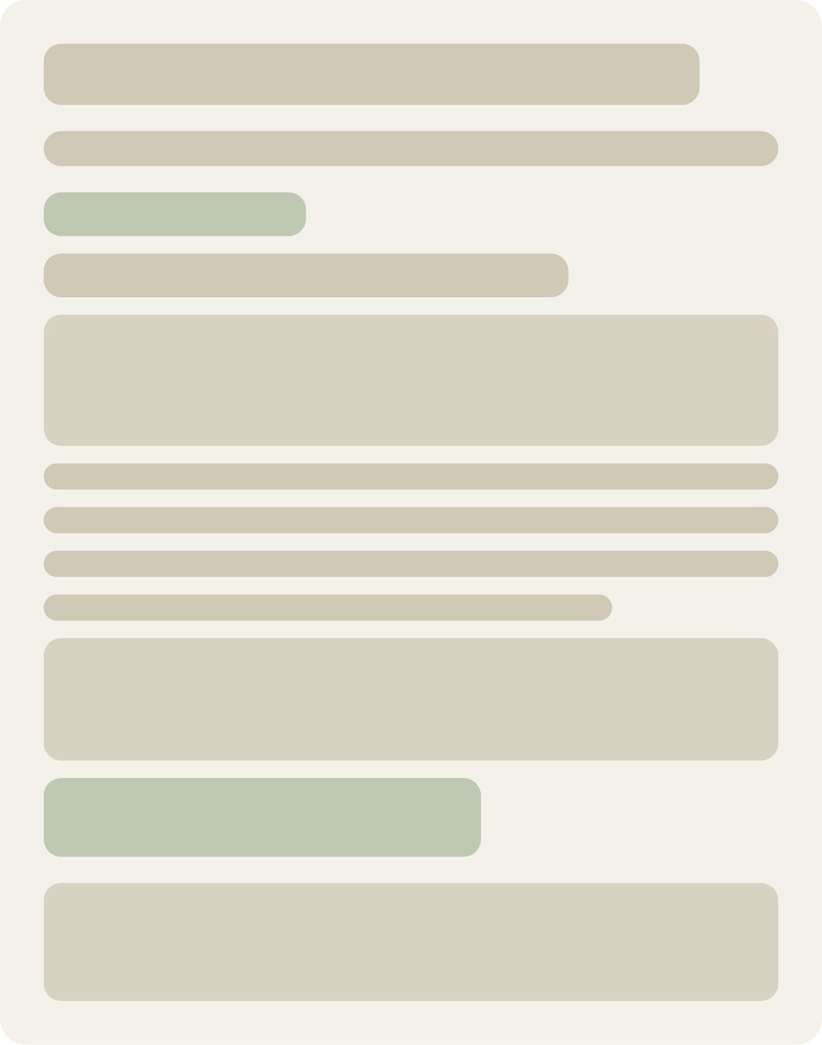 Control wireframe