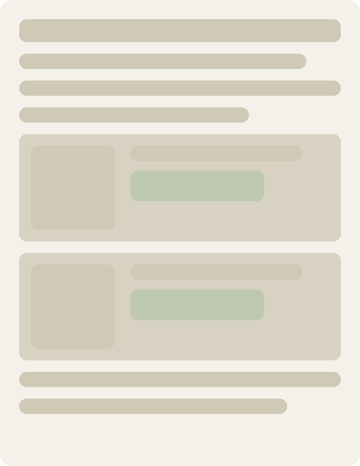 Control wireframe