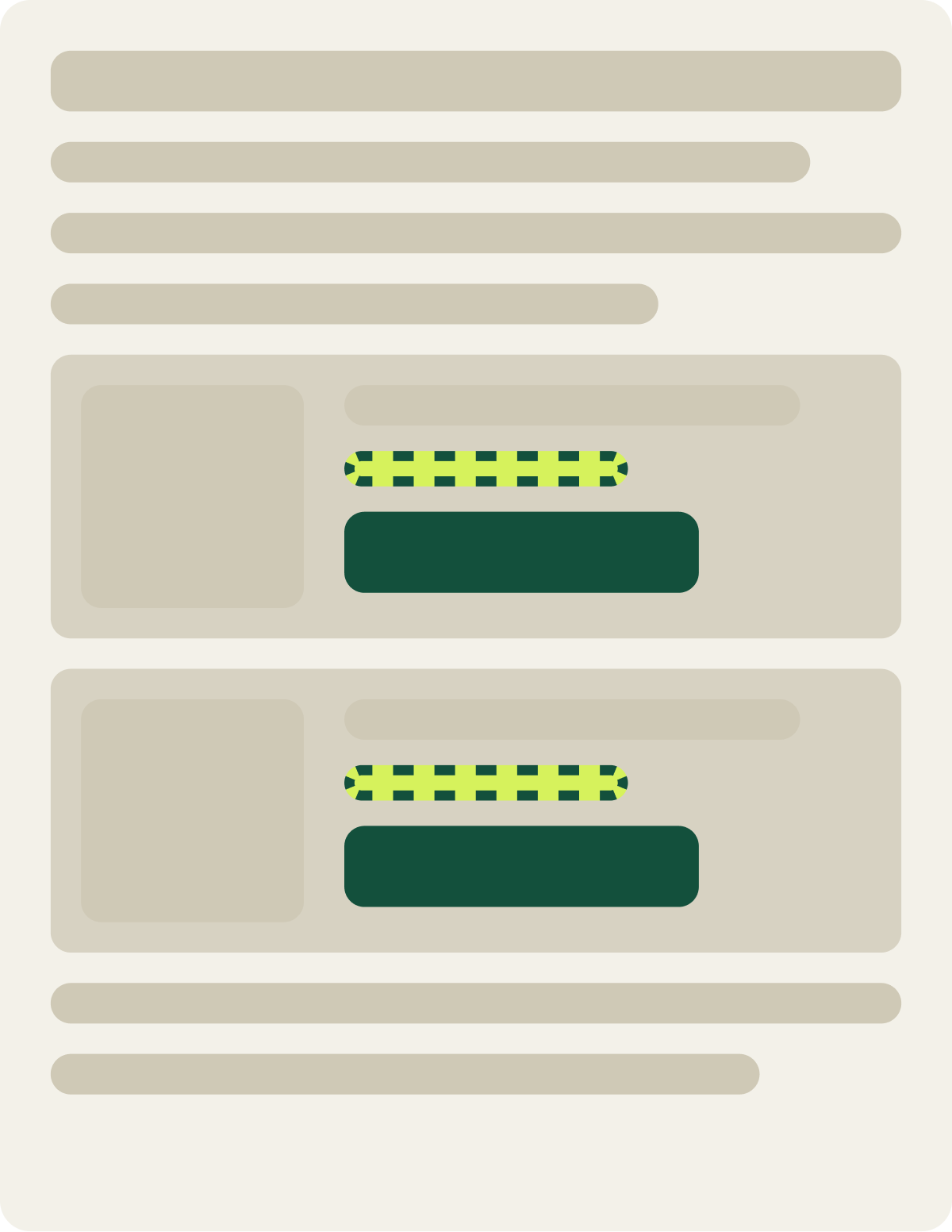 Var A: Star ratings wireframe