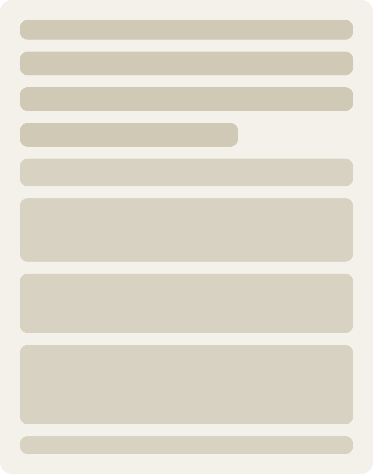 Control wireframe