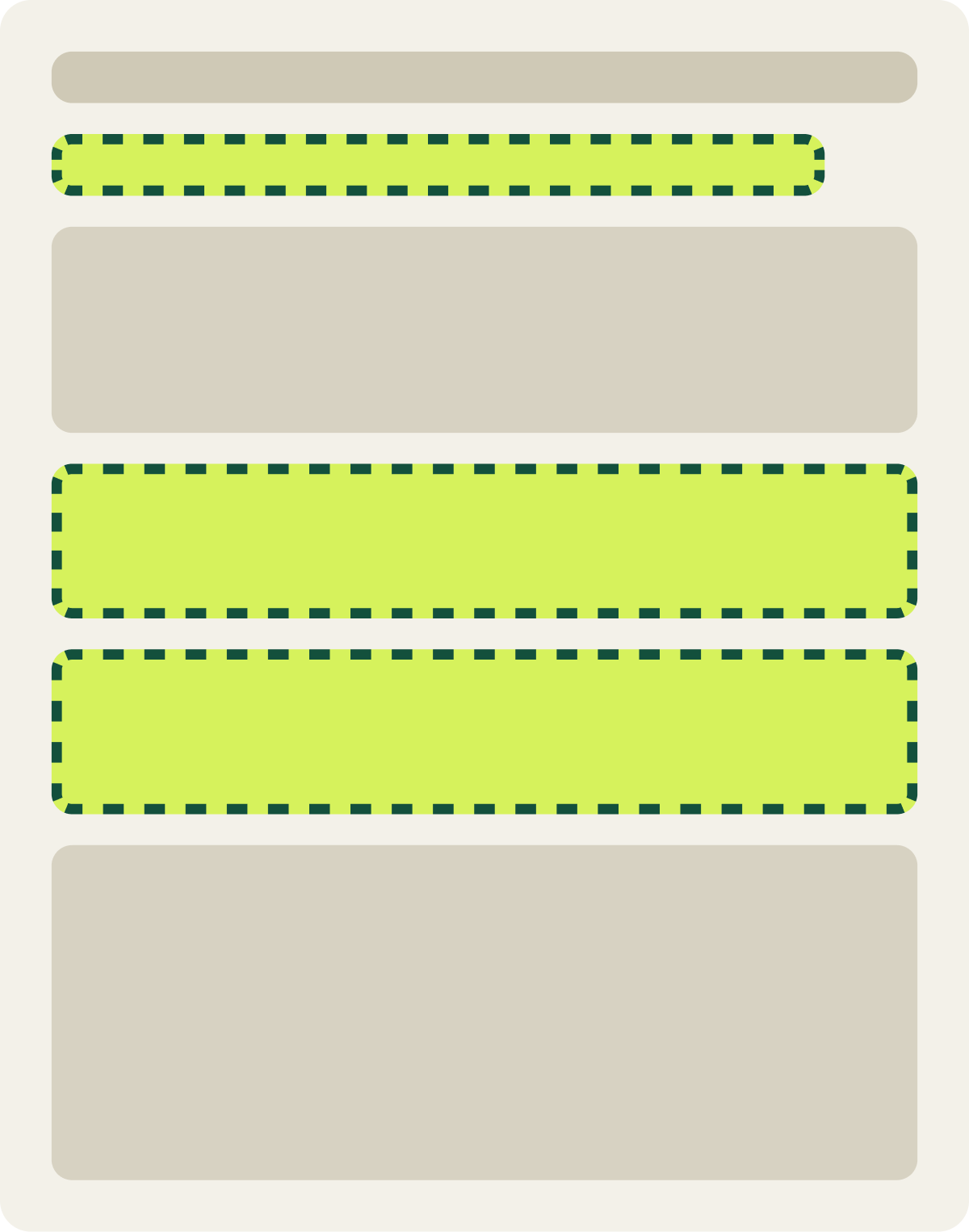 Var B: Aggressive cut wireframe