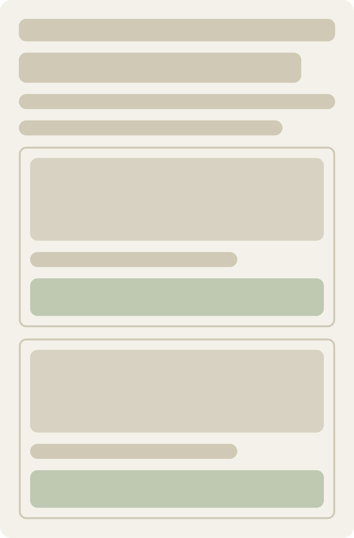 Control wireframe