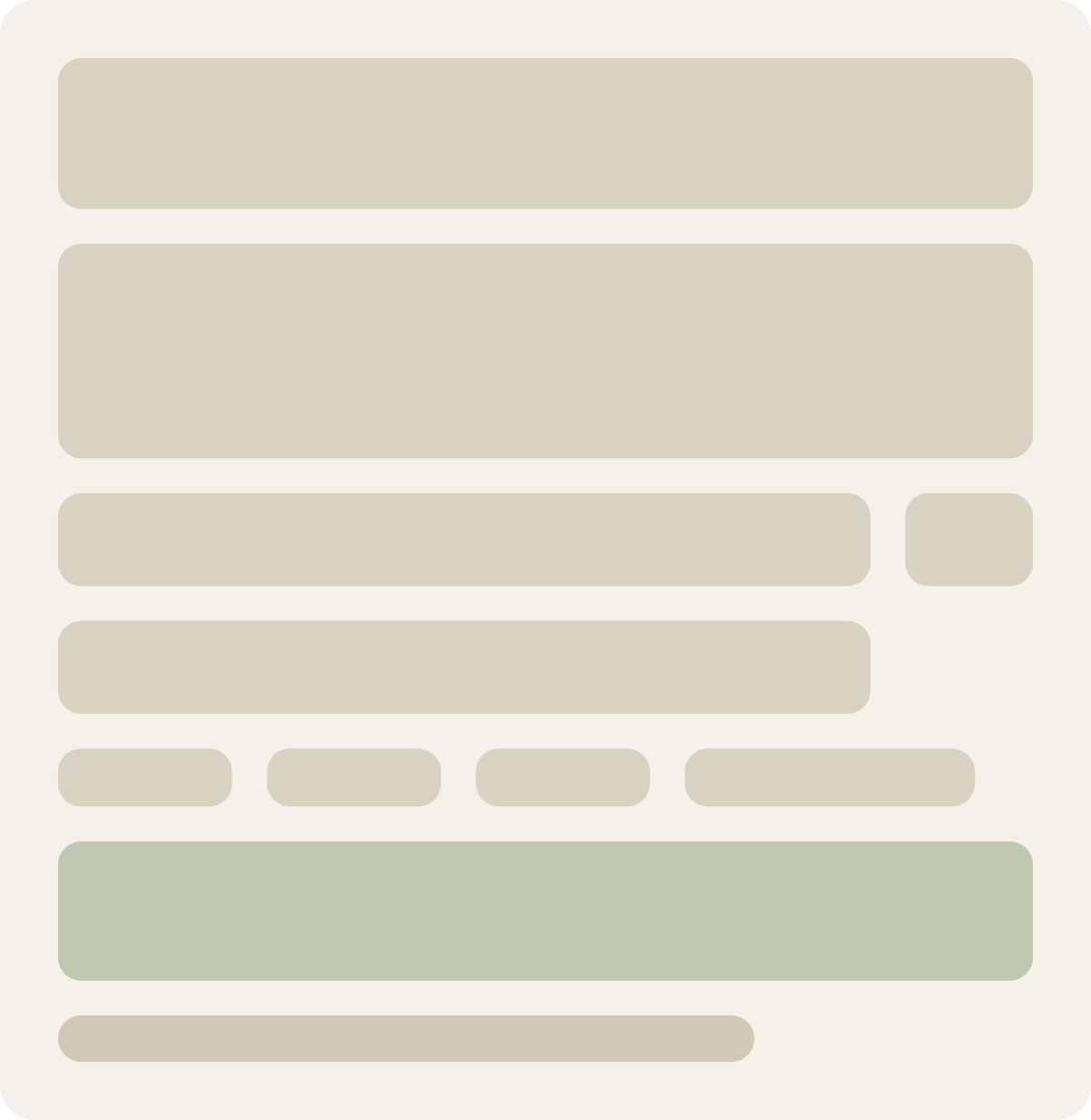 Control wireframe