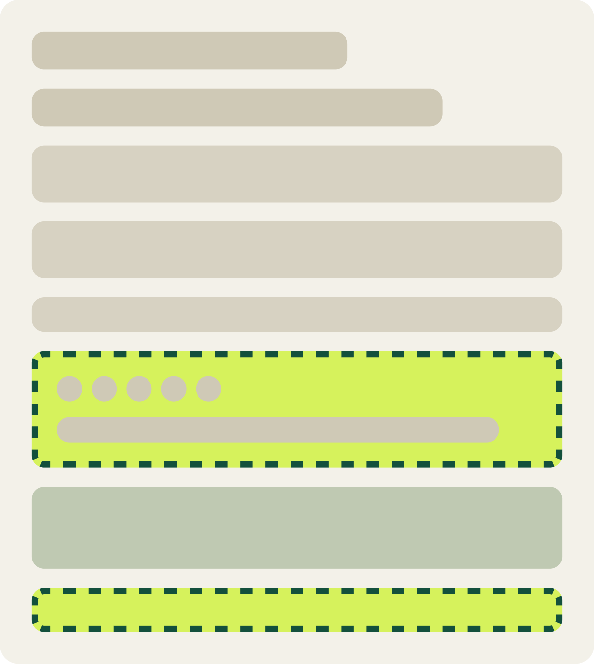 Var A: Focused checkout wireframe