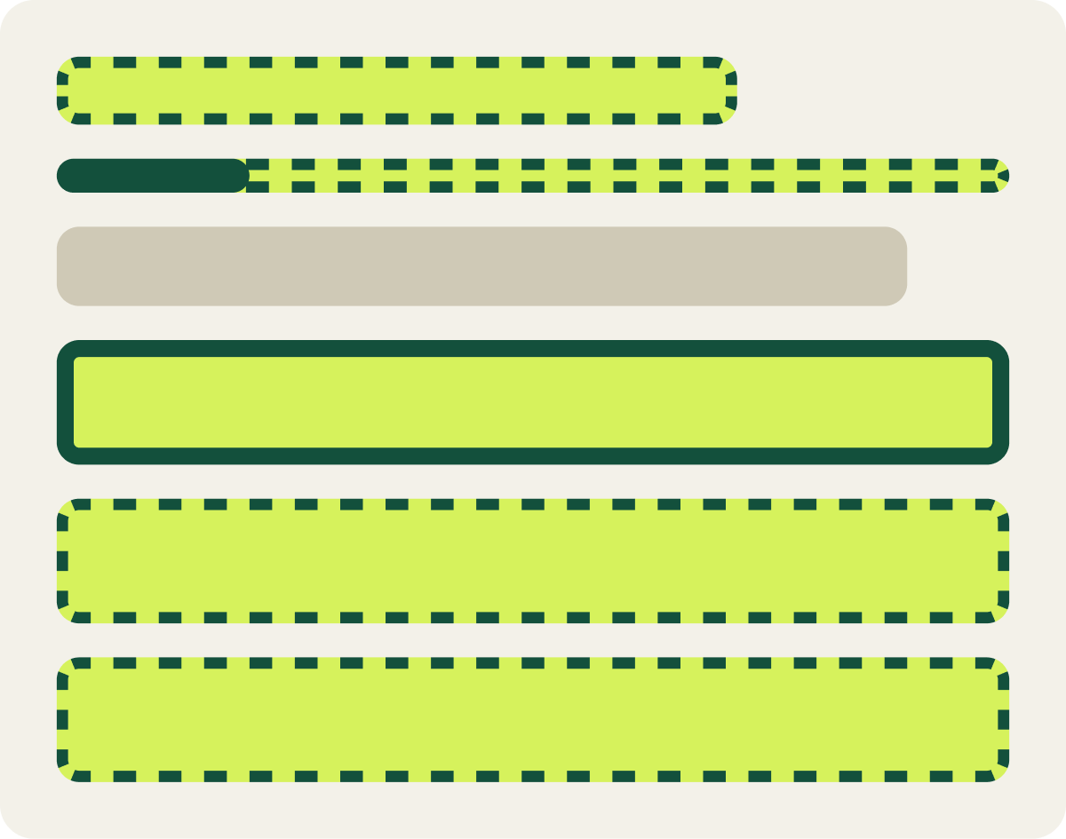 Var A: Ease of completion wireframe