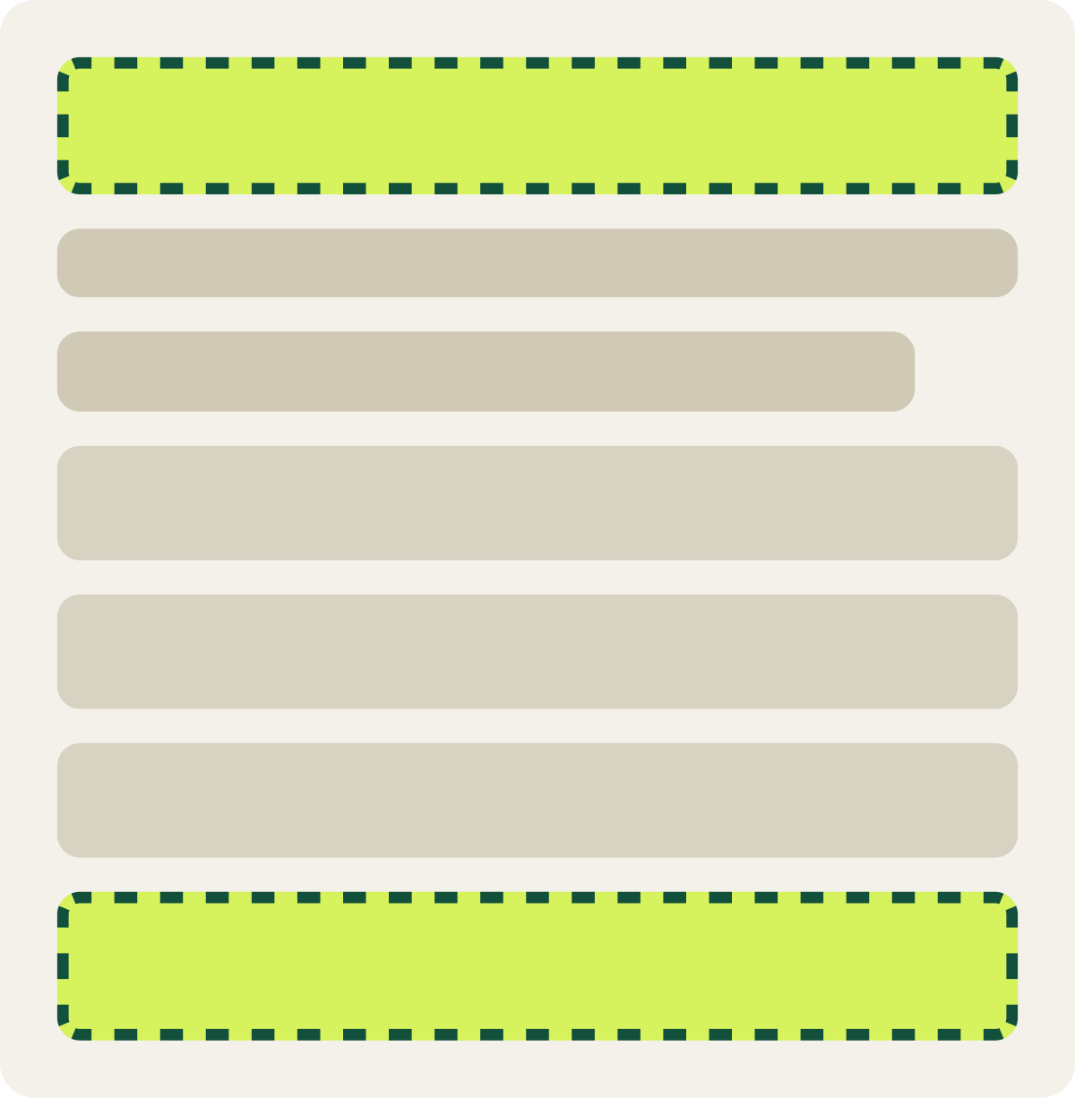 Var A: Reduce anxiety wireframe