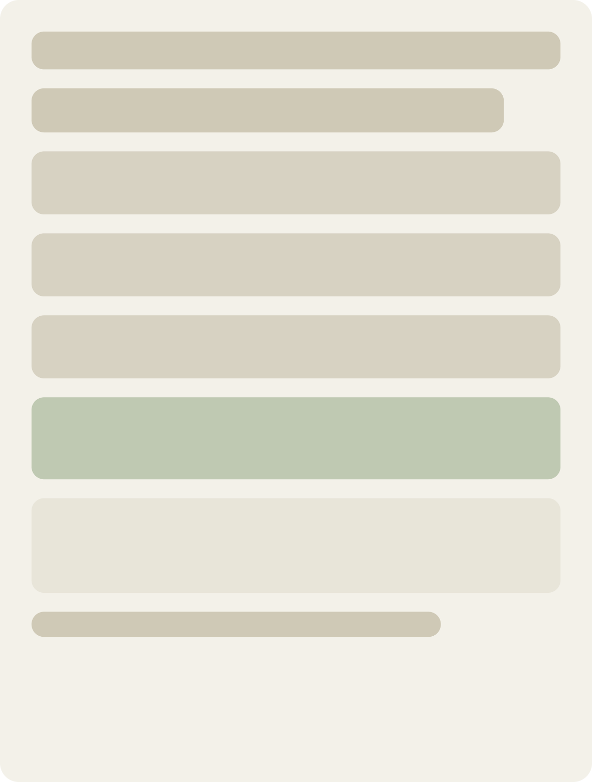 Control wireframe