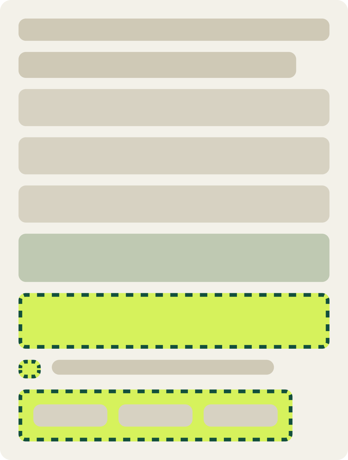 Var A: Testimonial and trust wireframe