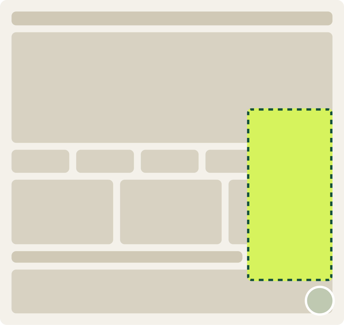 Var A: Chat opens at 45 seconds wireframe