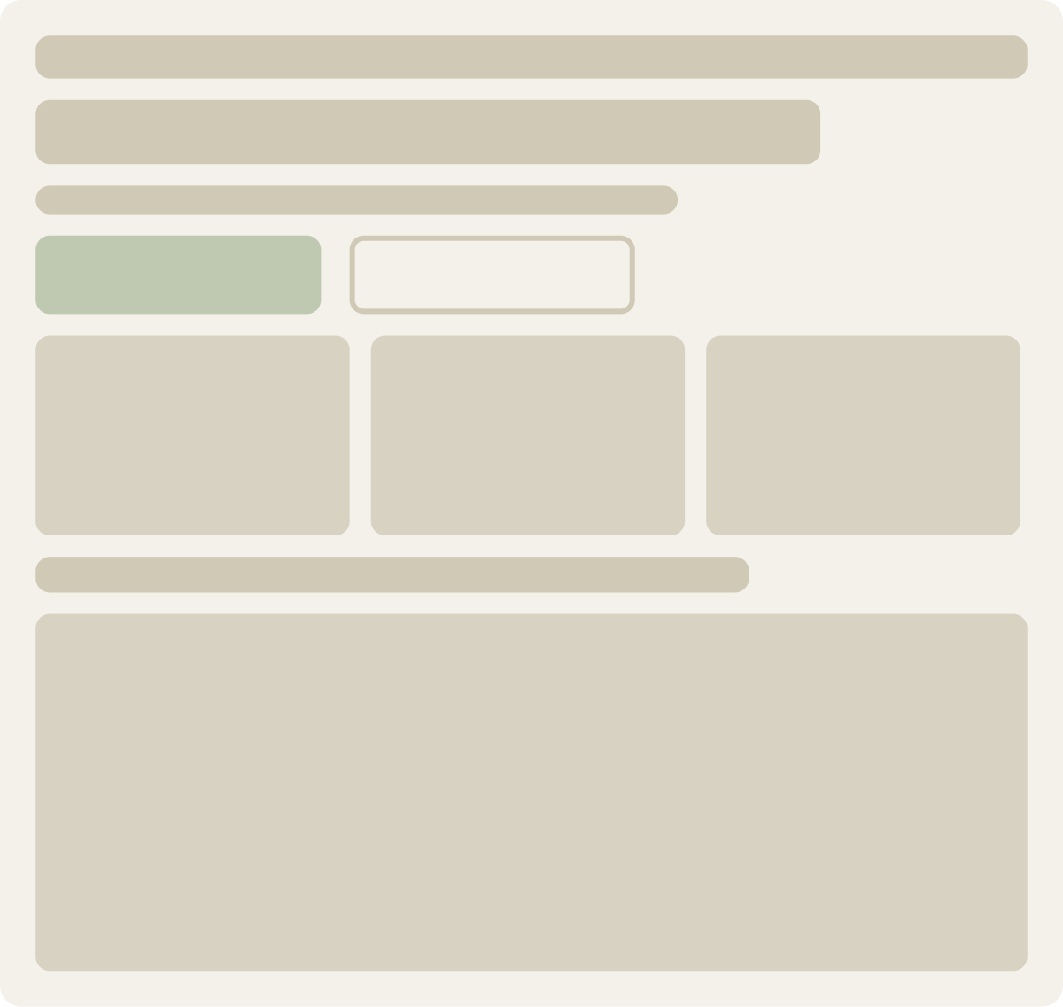 Control wireframe