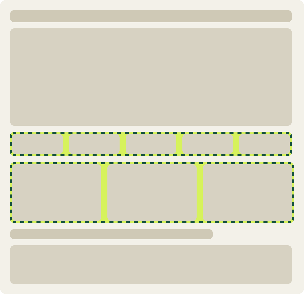 Var B: Language and visuals wireframe