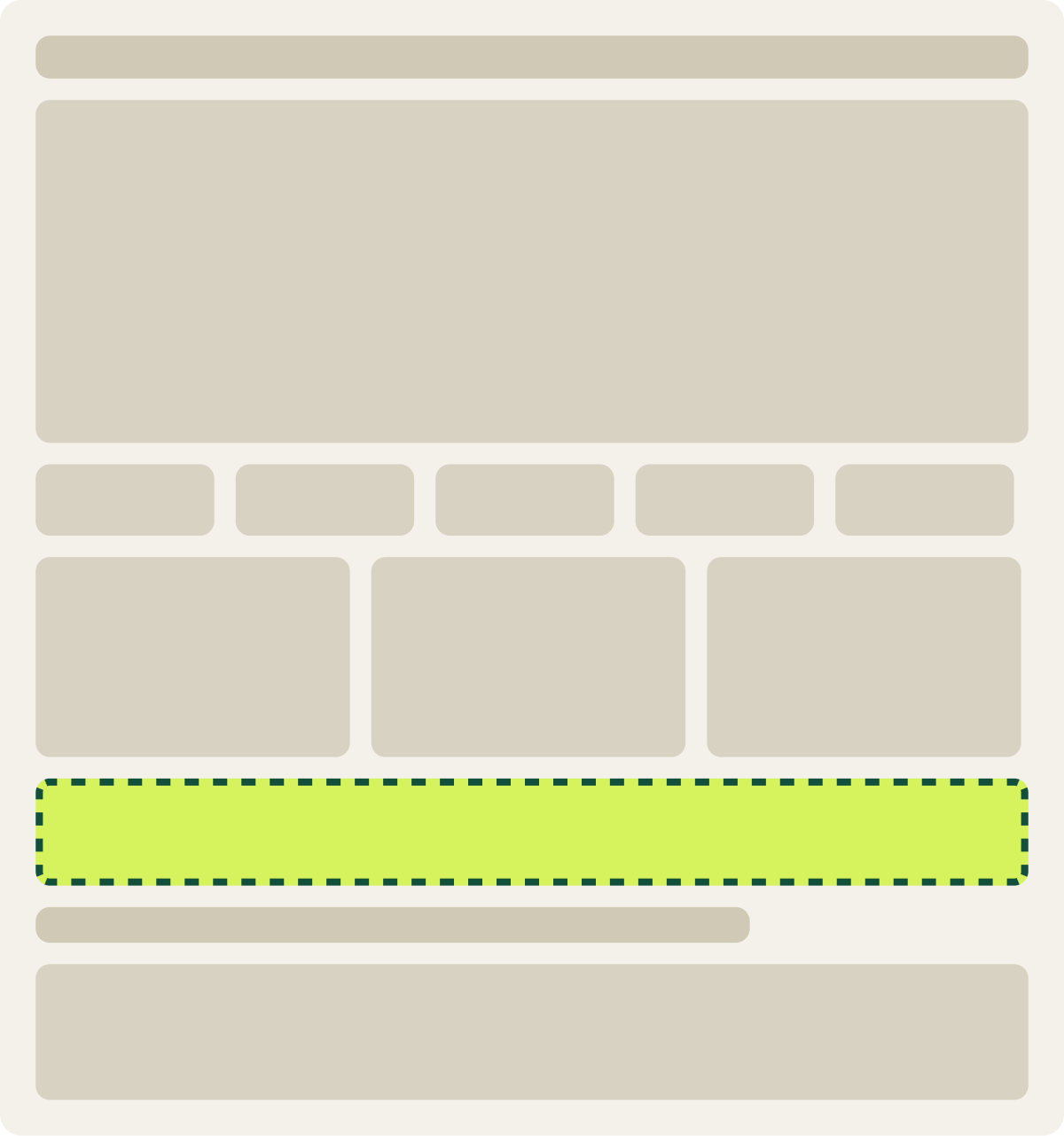 Var A: Brands we carry wireframe