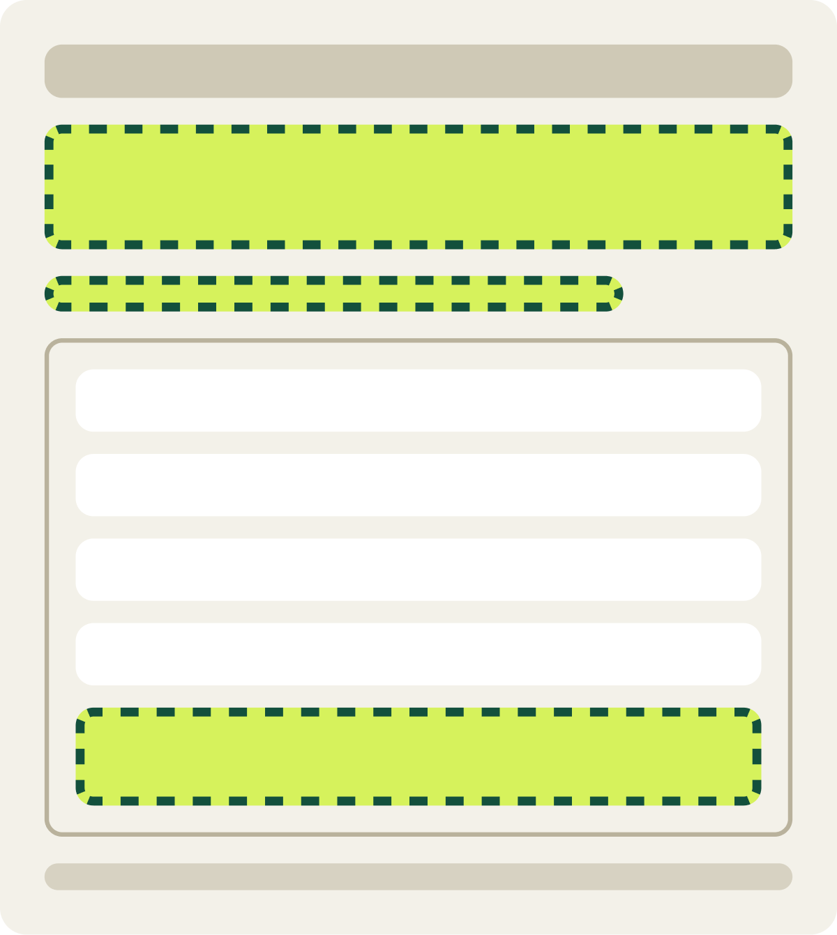 Var A: Direct copy wireframe