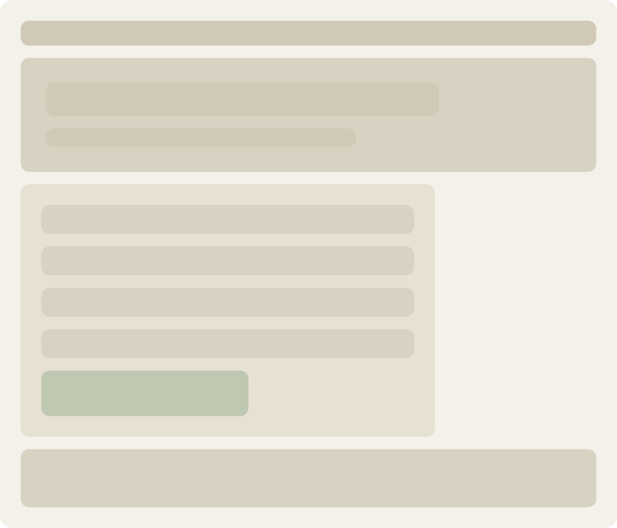 Control wireframe