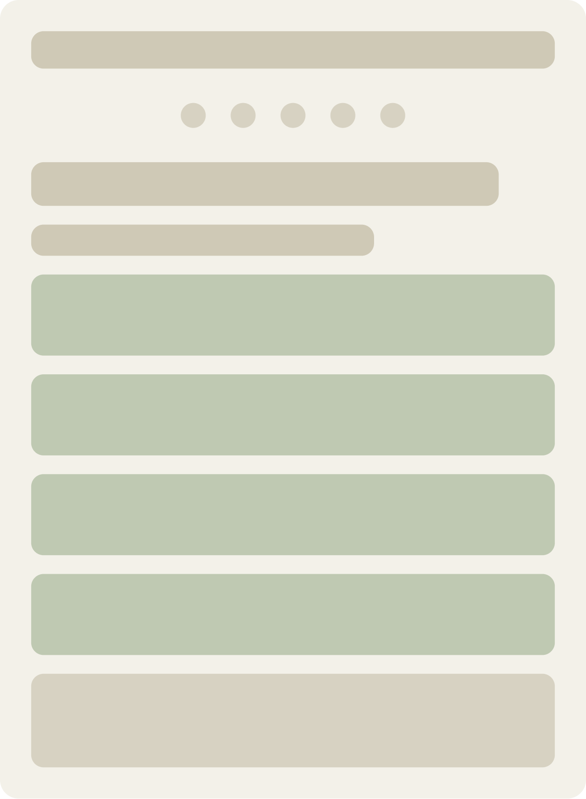Control wireframe