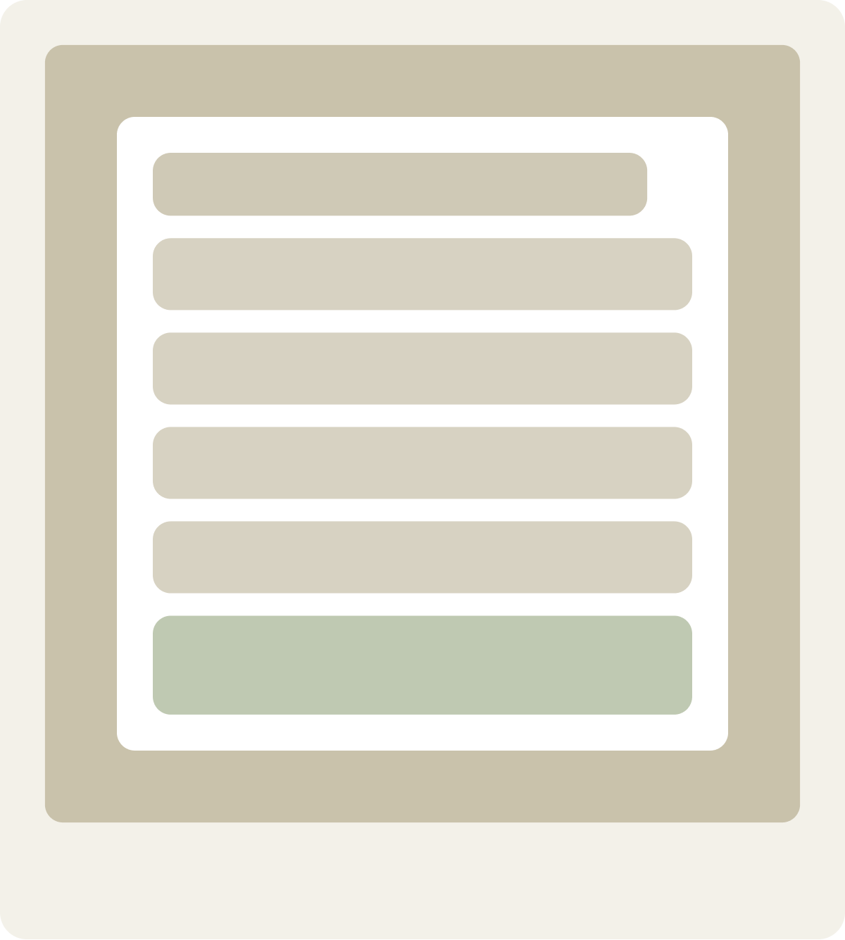 Control wireframe