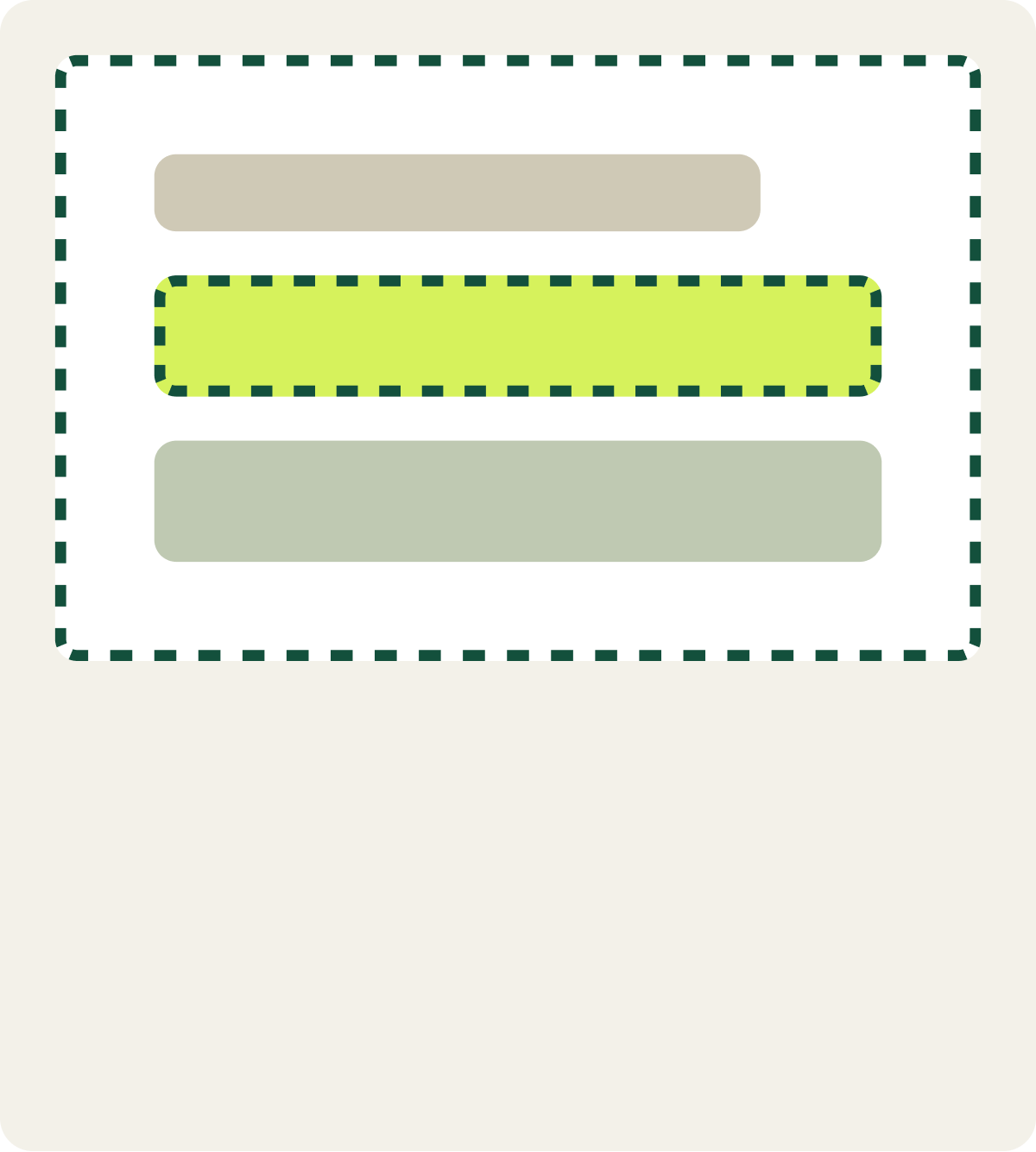 Var A: Focused, app like form wireframe