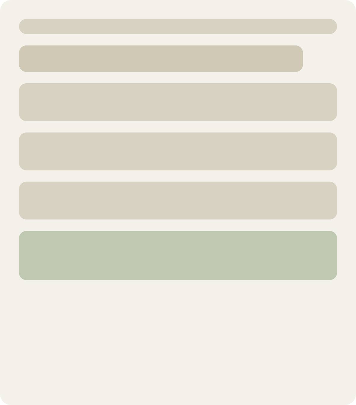 Control wireframe