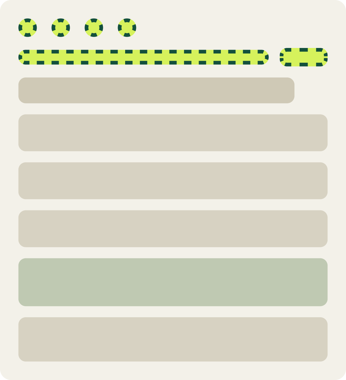 Var B: Shorter form and progress bar wireframe