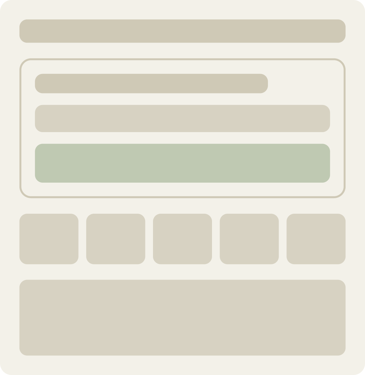 Control wireframe