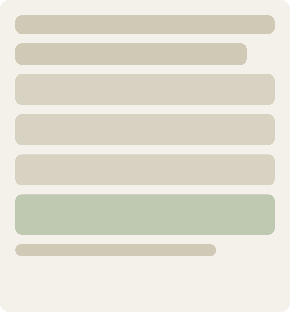 Control wireframe