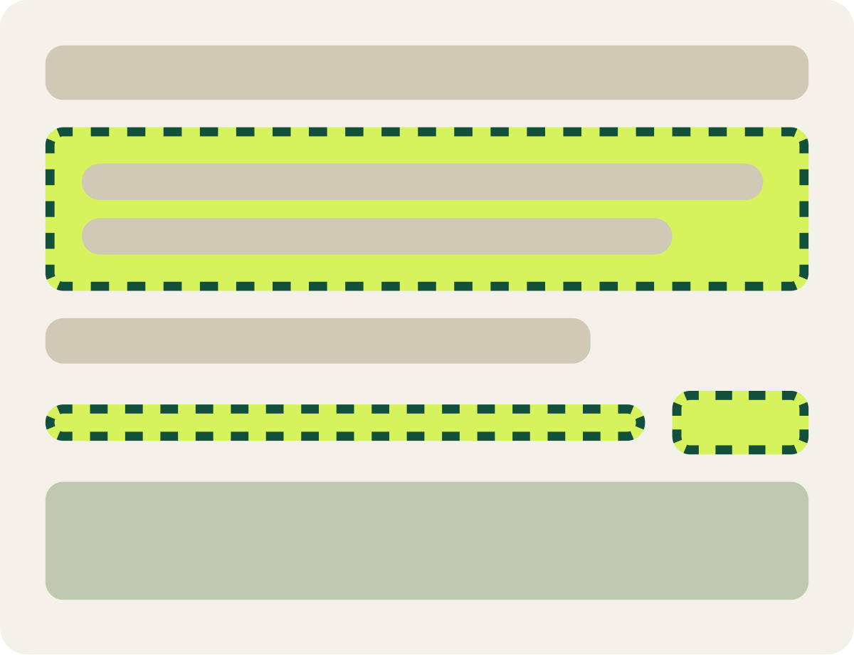Var B: Softer funnel wording wireframe